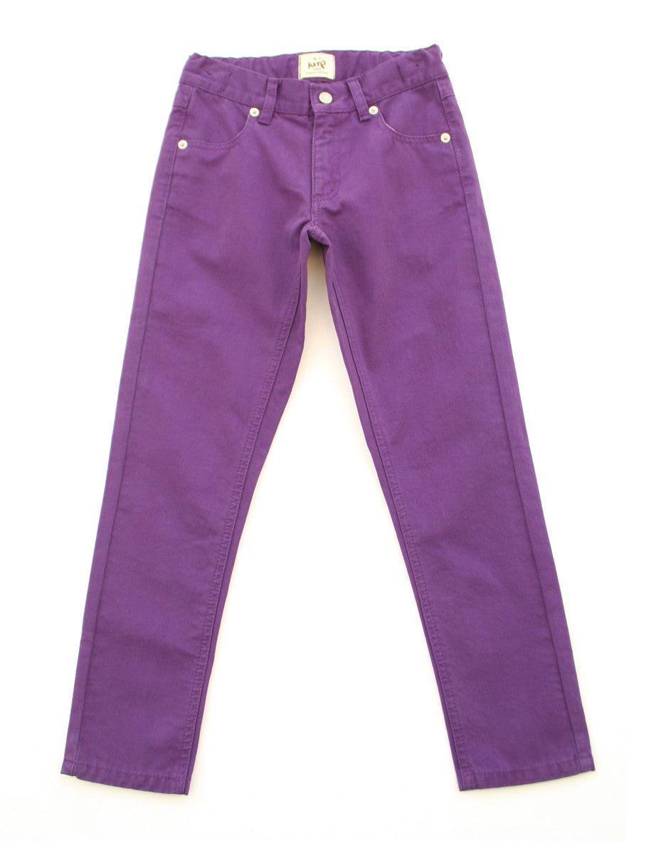 Buy Jordan Girls Purple Solid Track Pants 617844730712Electro14  15  Years at Amazonin